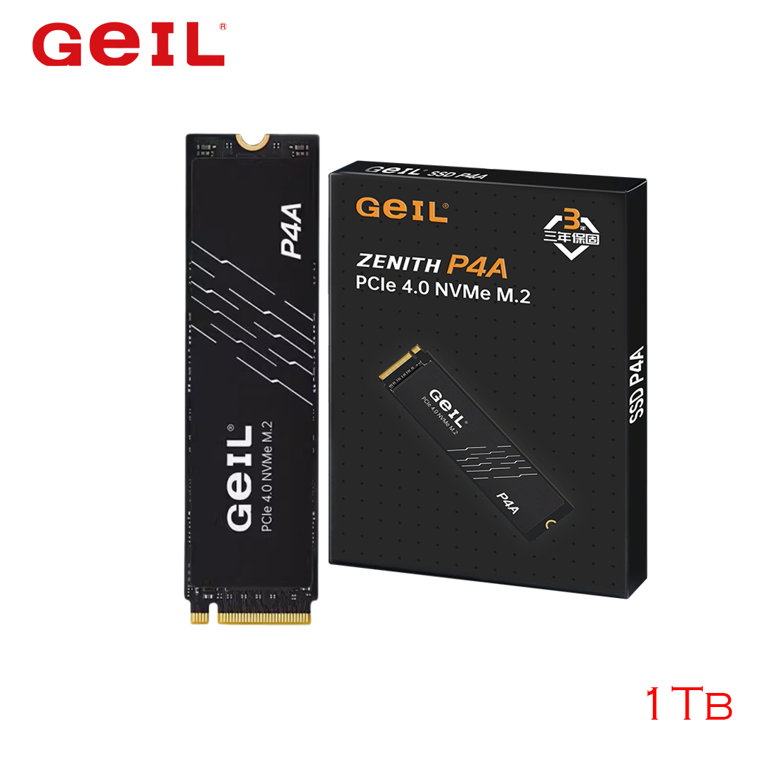 SSD M.2 (2280) NVME 1Tb PCIe Gen4 x4 GeIL P4A